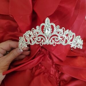 Rhinestone Tiara Headband